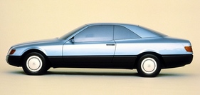 Mercedes-Benz 600 SEC (1992) - Modell mit noch klarer Kante unterhalb der C-Säule