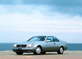 Mercedes-Benz 600 SEC (1992) - lackiert in "Brillantsilber Métallic"