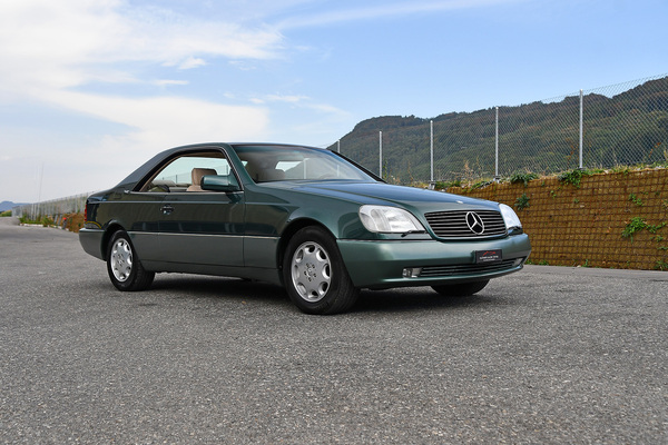 Bild: Mercedes-Benz 600 SEC (1993) - als Lot 161 an der Versteigerung der Oldtimer Galerie Toffen am 14. Oktober 2023 angeboten
