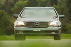 Mercedes-Benz 600 SEC (1993) - "die Scheinwerfer-Deckgläser wurden aus stilistischen Gründen grösser gewählt", schrieb die AR damals