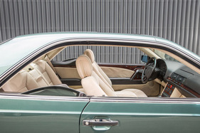 Mercedes-Benz 600 SEC (1993) - die hinteren Scheiben lassen sich nicht komplett versenken