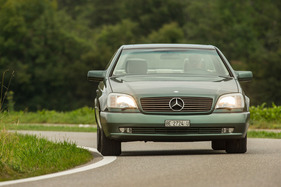 Mercedes-Benz 600 SEC (1993) - relativ wenig Seitenneigung in Kurven