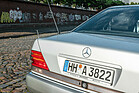 Mercedes-Benz 600 SEL (1992) - Am Heck fuhren bis 1995 die berühmten Peilstäbe zur Orientierung des Fahrers aus