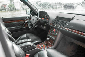 Mercedes-Benz 600 SEL (1992) - Ledersitze waren auch bei einem 500er nicht serienmäßig. Doch nur wenige Kunden bestellten die S-Klasse mit Velours
