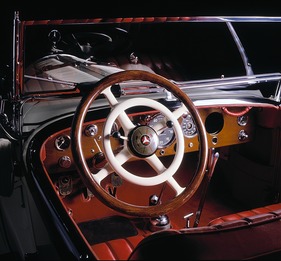 Mercedes Benz 680 Modell S (1927) - Interieur der Version mit 26/120/180 PS