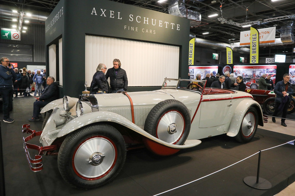 Mercedes-Benz 680S Torpedo-Sportroadster "Cannes" (1928) – ein "automobile d'avant-garde", gesehen bei Axel Schütte – Rétromobile Paris 2025