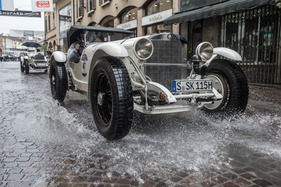 Bild Mercedes-Benz 710 SSK (1928) - an der Mille Miglia 2016