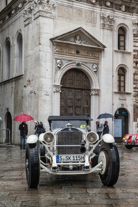 Mercedes-Benz 710 SSK (1928) - an der Mille Miglia 2016