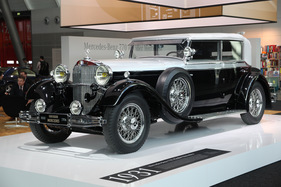 Mercedes-Benz 770 "Grosser Mercedes" (1931) - als Vorläufer der S-Klasse auf dem Werksstand gezeigt - an der Retro Classics Stuttgart 2013