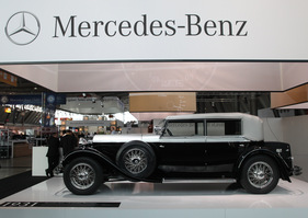 Mercedes-Benz 770 "Grosser Mercedes" (1931) - edel präsentiert, ein Urahne der S-Klasse - an der Retro Classics Stuttgart 2013