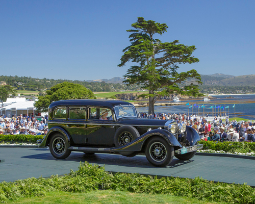 Mercedes-Benz 770 Pullman Limousine (1938) - 2. Rang in der Klasse L-1 beim Pebble Beach Concours d'Elegance 2024