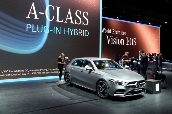 Mercedes-Benz A Klasse (2019) - natürlich auch als Plugin-Hybriden - IAA in Frankfurt 2019