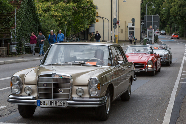 Mercedes-Benz Anfahrt – Tübingen Classic Oldtimerfestival 2025