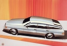 Mercedes-Benz Auto 2000 (1981) - Forschungspersonenwagen von Daimler-Benz - Designstudie