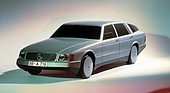 Mercedes-Benz Auto 2000 (1981) - Forschungspersonenwagen von Daimler-Benz - Modell 1 zu 1