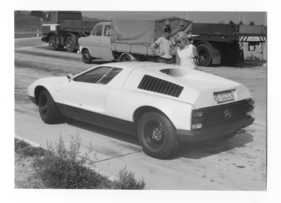 Mercedes-Benz C 101 - Heck