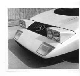 Mercedes-Benz C 101 - Scheinwerfer