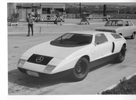 Mercedes-Benz C 101 - Seitenansicht, links