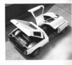 Bild: Mercedes-Benz C 101 - Vogelperspektive, Flügeltüren