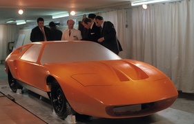 Mercedes Benz C 111 (1970) - an diesem Modell werden die letzten Modifikationen für die zweite Variante C111/II ausgeführt