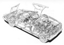 Bild: Mercedes-Benz C 111 - Schnittzeichnung