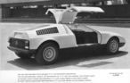 Mercedes-Benz C 111 - Seitenansicht, rechts, Flügeltüren