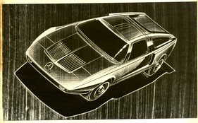 Mercedes-Benz C 111 - Skizze