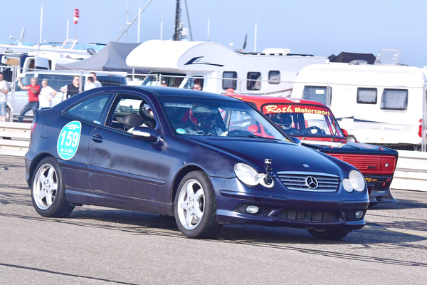 Mercedes-Benz C 180 Sportcoupé (2001) – Historisches Flugplatzrennen Zweibrücken 2024