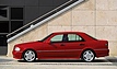 Mercedes-Benz C 36 AMG (1993) - durch besondere Schürzen und Räder vom Rest der Palette abgesetzt, Rot als Farbe selten (© Mercedes-Benz AG, 1993) Mercedes-Benz C 36 AMG (1993) - durch besondere Schürzen und Räder vom Rest der Palette abgesetzt, Rot als Farbe selten (© Mercedes-Benz AG, 1993)