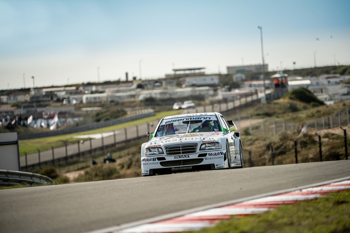 Mercedes Benz C-Klasse (1996) am Historic Grand Prix in Zandvoort im Rahmen der Tourenwagen Classics 2018