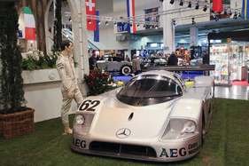 Mercedes-Benz C9 (1989) - gebaut von Sauber, um bei den Prototypen zu siegen - SIHA-Sonderschau Le Mans Legenden (Techno Classica 2018)