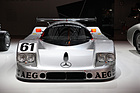 Mercedes Benz C9 Sauber (1989) - der erfolgreiche Gruppe-C-Sportwagen auf dem Stand von Mercedes - Rétromobile Paris 2014