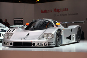 Mercedes Benz C9 Sauber (1989) - der erfolgreiche Gruppe-C-Sportwagen mit der eleganten Linienführung - Rétromobile Paris 2014
