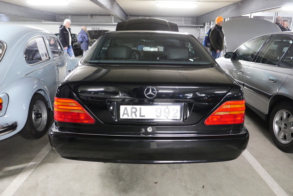 Mercedes-Benz CL 500 von 1994, aus Schweden, Schiebedach, 275'000 Kilometer, 9999 Euro – Bremen Classic Motorshow 2025