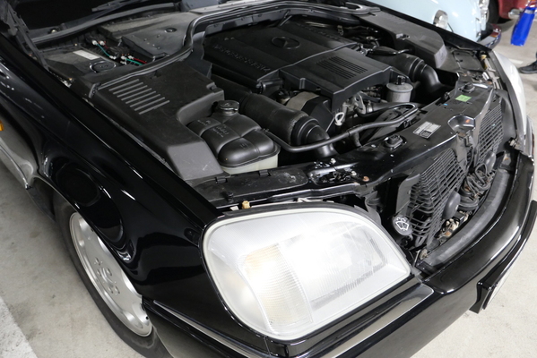 Mercedes-Benz CL 500 von 1994, aus Schweden, Schiebedach, 275'000 Kilometer, 9999 Euro – Bremen Classic Motorshow 2025