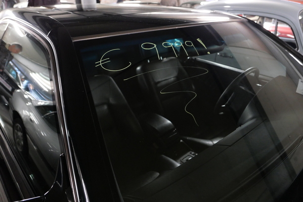 Mercedes-Benz CL 500 von 1994, aus Schweden, Schiebedach, 275'000 Kilometer, 9999 Euro – Bremen Classic Motorshow 2025