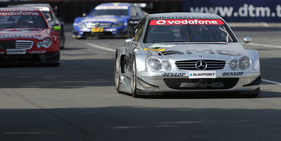 Mercedes Benz CLK 209 (2003) - bei einem Demolauf