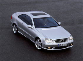 Mercedes-Benz CLK 55 AMG (2002) - das Serien-Coupé der Baureihe C209 (2002)