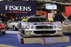 Mercedes-Benz CLK GTR (1998) – Sieger in Silverstone 1998, neu aufgebaut, gesehen bei Fiskens – Rétromobile Paris 2025