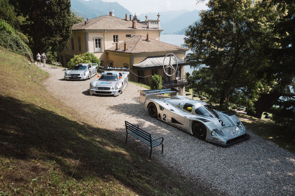 Image: Mercedes-Benz Classic at FuoriConcorso on Lake Como
