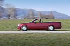 Mercedes-Benz E 320 Cabriolet (1994) – Ein Windschott würde die Zugluft im Innenraum reduzieren (und die Passagierkapazität von vier auf zwei)