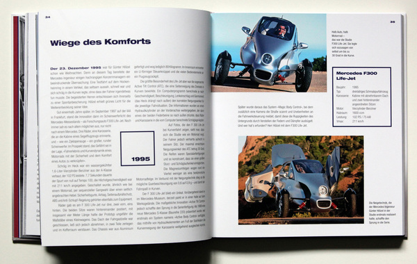 Mercedes-Benz F300 Live Jet - Buch "Einmalig! - Die skurrilsten Concept Cars der Autowelt"