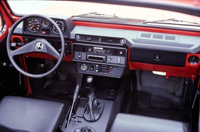 Mercedes-Benz G (1985) - Baureihe 460, praxisbezogenes Interieur