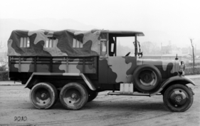 Mercedes-Benz G 3a (1929) - Weiterentwicklung des G3 zum Lastwagen. Er lief bei der Wehrmacht ab 1935 als Kfz. 61 - 64