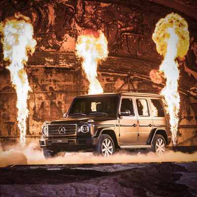 Image: Mercedes-Benz G-Class - at the Techno Classica Essen 2018