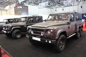 Mercedes-Benz G - auch mit vier Rädern beim Tuner - auf dem Genfer Automobilsalon 2015