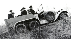 Mercedes-Benz G1 (1926) - Testfahrten im offenen Gelände