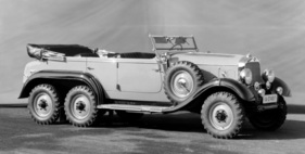 Mercedes-Benz G4 (1934) - Früher ziviler Tourenwagen, zugelassen in Berlin