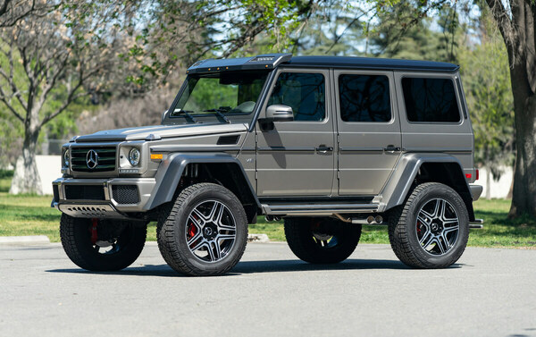 Mercedes-Benz G550 4x4 Squared (2017) wird als Lot 050 versteigert an der Gooding "Geared Online May" Auktion vom 3. bis 7. Mai 2021