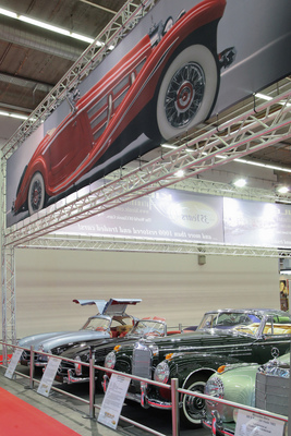 Mercedes-Benz-Klassiker in Reih' und Glied - IAA Heritage by Motorworld 2019